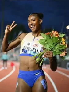 Masai Russell Broke Amusan’s World Record 100m Hurdles in Zurich Challenge