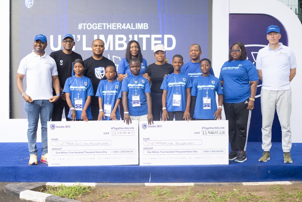 Stanbic IBTC Walks for 250 Children as Together4ALimb Marks 12 Years of Restoring Mobility Stanbic IBTC Walks for 250 Children as Together4ALimb Marks 12 Years of Restoring Mobility