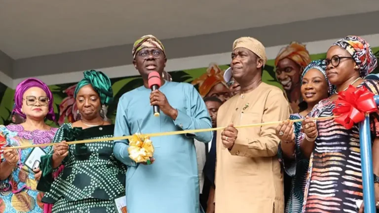 Sanwo-Olu Presents Mid-level Agro-produce Hub in Agege, Strengthens Food Security Capacity Unveiling food hub