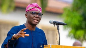 Sanwo-Olu Descends On Illegal Occupants Along Lagos-Badagry Expressway, Orders Demolition