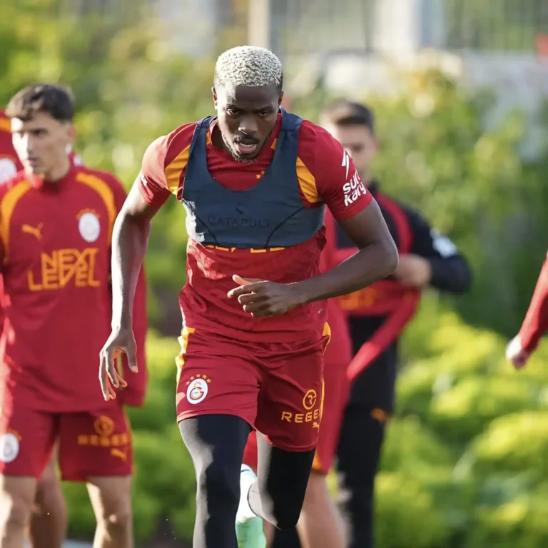 Galatasarays, Kasimpasa Match On the Way, Osimhen Joins Training Ahead