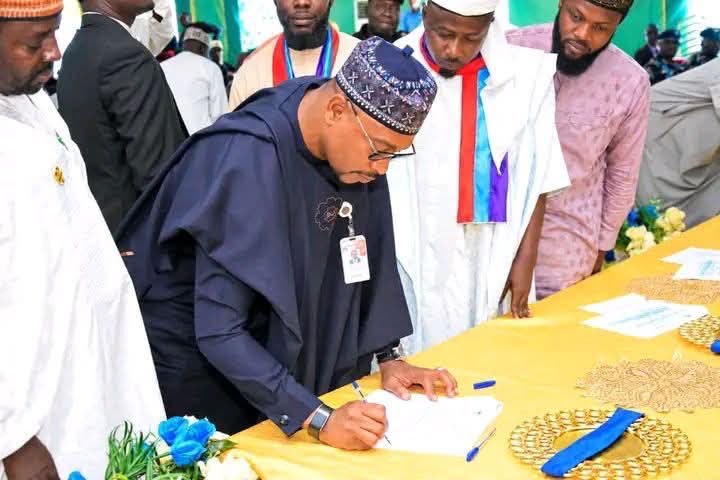 Governor Dauda Lawal Signs Peace Accord Ahead of 2027 Elections, Reaffirms Commitment to Peaceful Poll