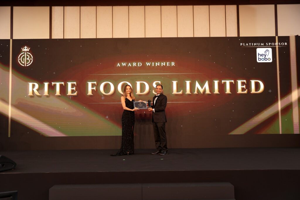Rite Foods Wins Global Brand Awards 2026 …Wins ‘Best Foods and Beverage Brand’ Award
