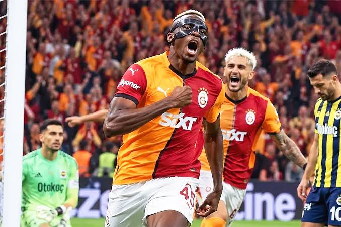 Osimhen Scores Twice, Leads Galatasaray To 2-1 Victory Over Fenerbahce